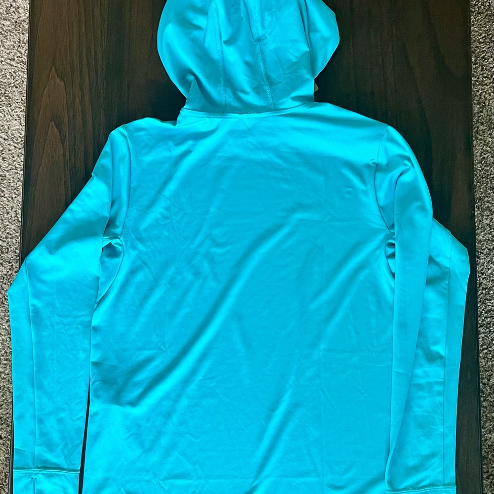 Patagonia Kids Capilene Silkweight Hoody - Subtidal Blue (turquoise) - Picture 2 of 2